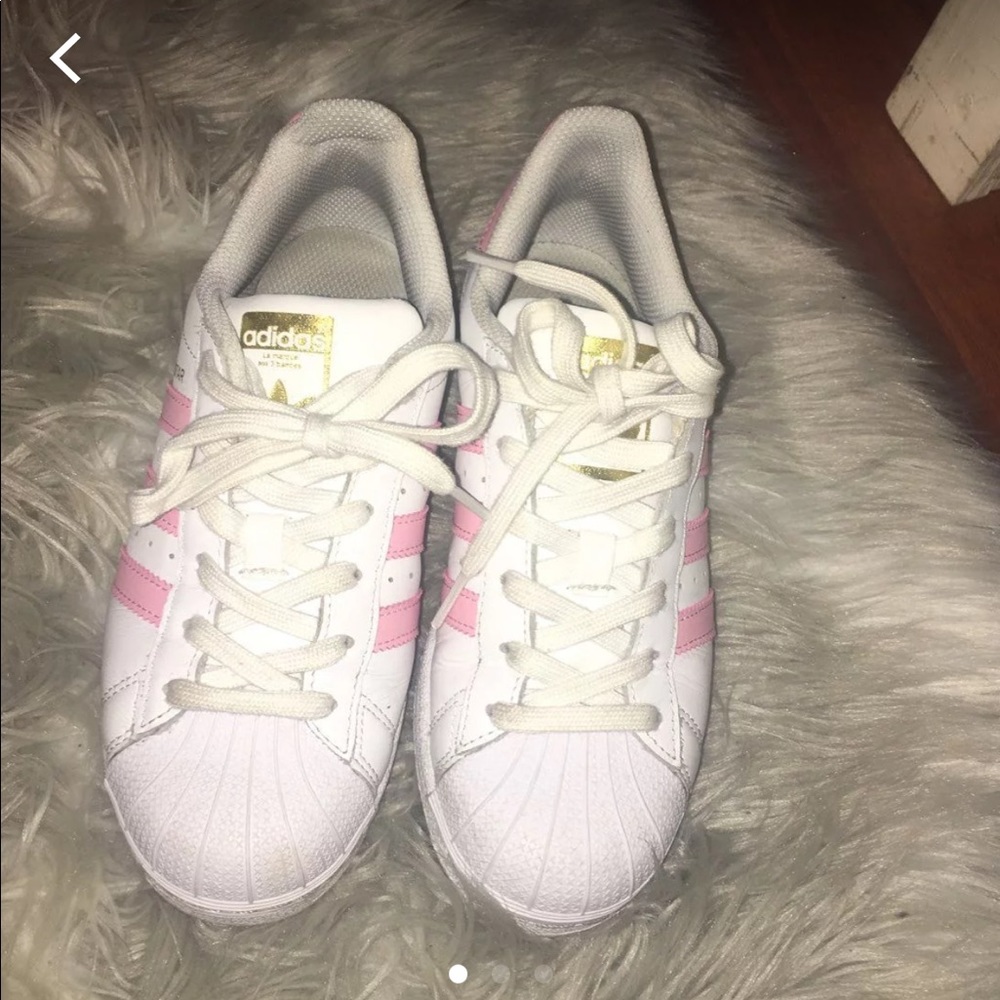 Pink adidas